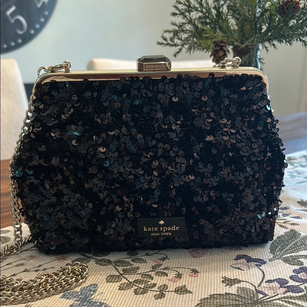 Kate Spade Black Sequin Women's Bag